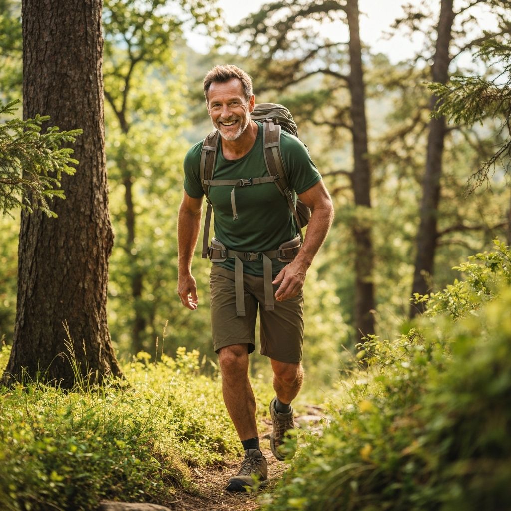 Active lifestyle for men